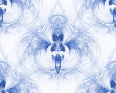 Mavi sorunsuz süslü tasarlamak