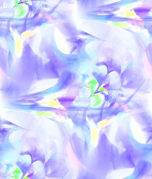 Naadloze abstracte fractal achtergrond in violet, blauw — Stockfoto