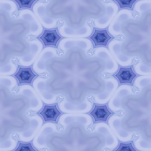 Seamless kaleidoscope texture or pattern in blue 2