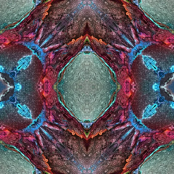 Seamless kaleidoscope texture or pattern colorful spectrum 7 — Stock Photo, Image