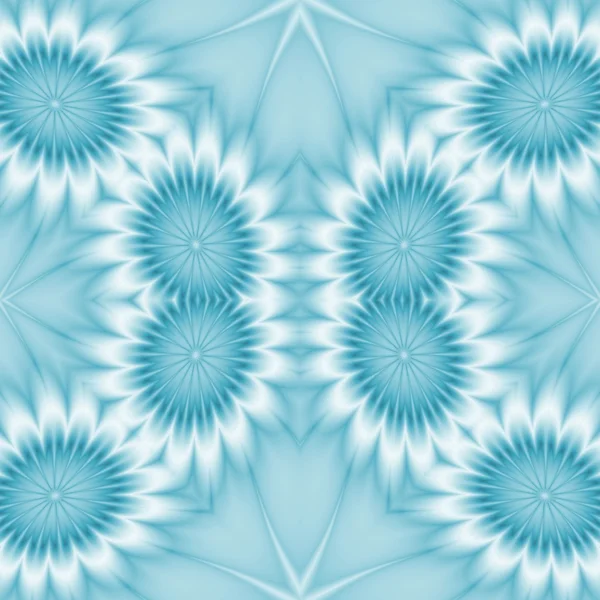 Sürekli değişen soyut çiçek arka plan. Mavi seamless modeli