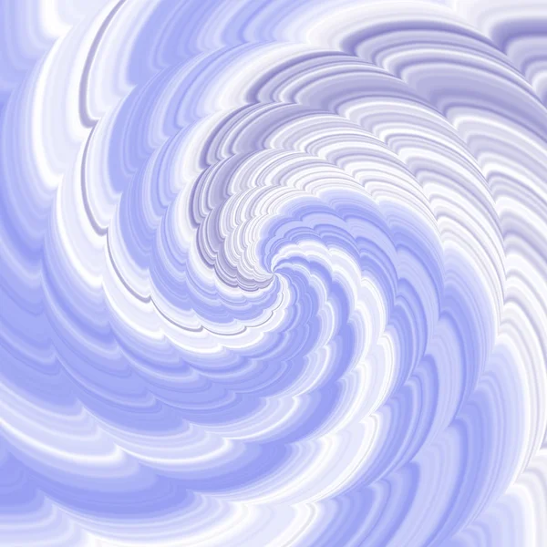 Abstrato fundo espiral ondulado em azul e branco — Fotografia de Stock