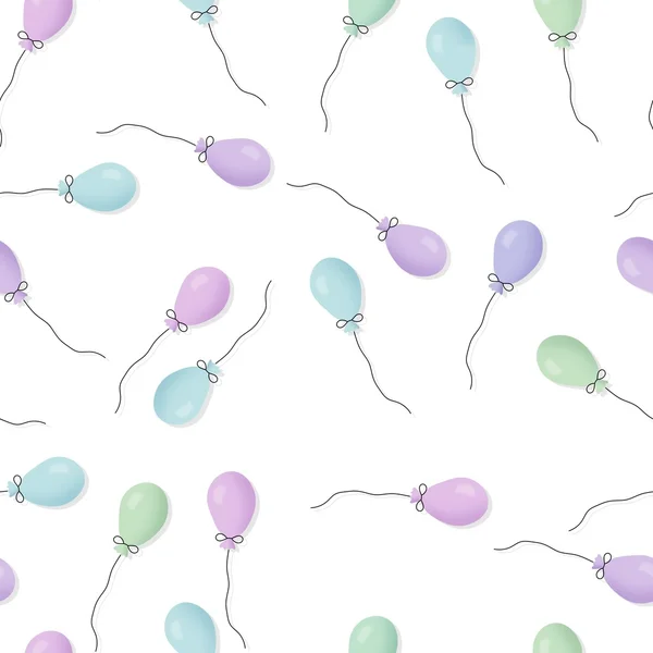 Seamless balloon pattern. Party background — Stock Photo, Image