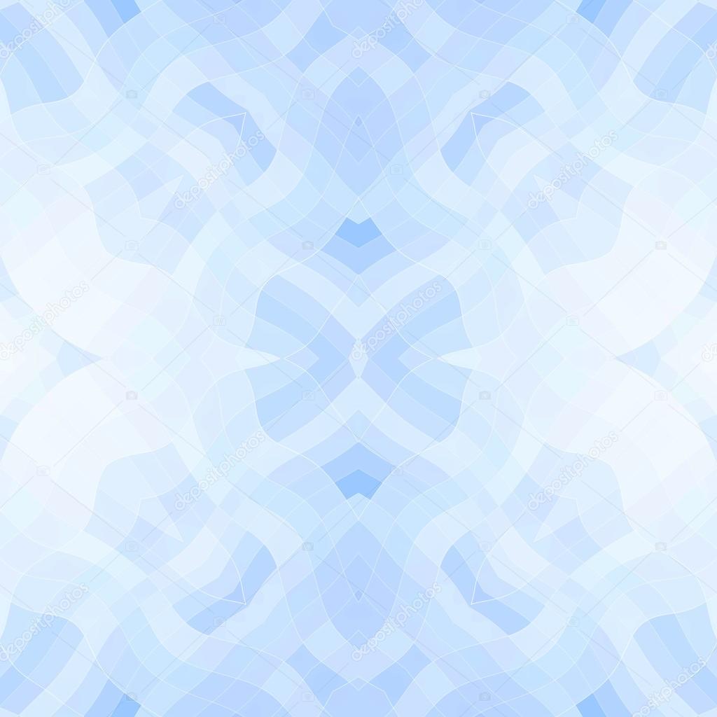 Seamless mosaic pattern in blue color