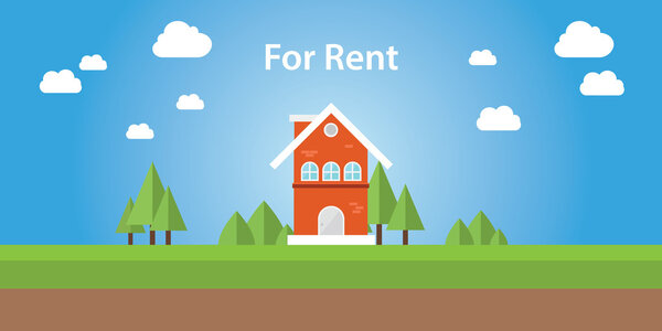 аренда дома с текстом
