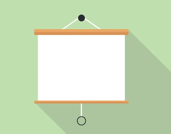 Presentation board — Stock Vector