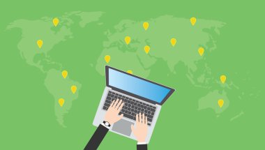 search or find online places