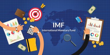imf international monetary fund concept clipart