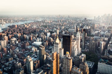 New York şehrinin panoramik