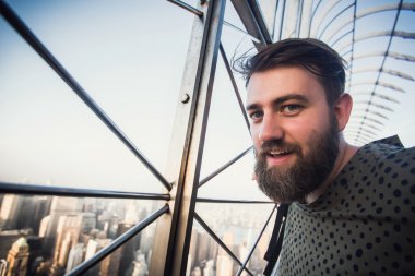Selfie New York alarak adam