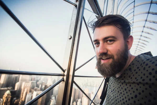 Selfie New York alarak adam