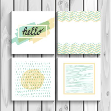 Geometrik sorunsuz arka plan Merhaba.