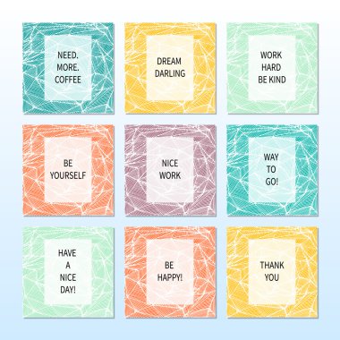 Vektör broşür afiş tasarım düzen Şablonlar / ayarla.