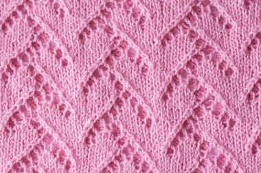 El örme kumaş parçası yapımı