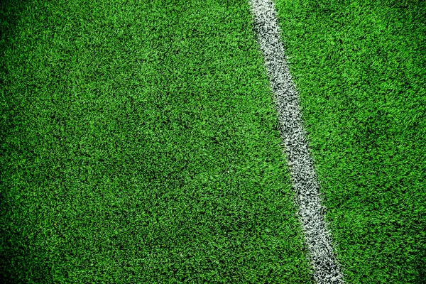 Campo Fútbol Verde Cerca —  Fotos de Stock