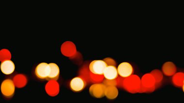 Bulanık lensler tarafından yapılan çok renkli bokeh 'in soyut arkaplan resmi.