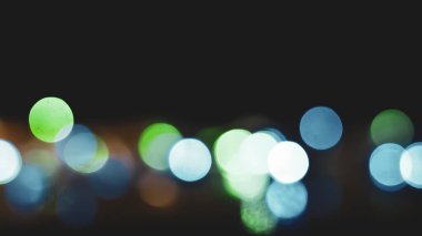 Bulanık lensler tarafından yapılan çok renkli bokeh 'in soyut arkaplan resmi.