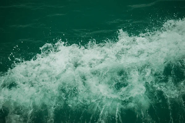 Imagem Fundo Superfície Água Mar Com Ondas — Fotografia de Stock