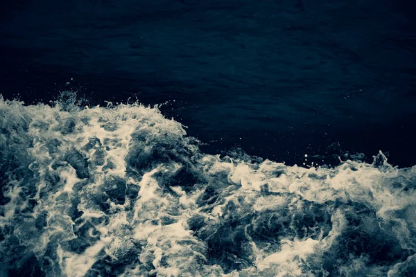 Hintergrundbild Der Meerwasseroberfläche Mit Wellen — Stockfoto