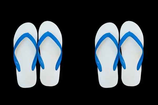 Удобная Белая Повседневная Обувь Популярны Таиланде Цветном Фоне Вырезки Пути — стоковое фото