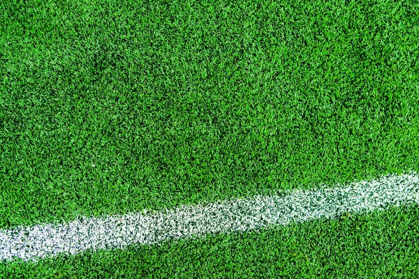 Sport Field Surface Grass White Marking — Stock Photo, Image