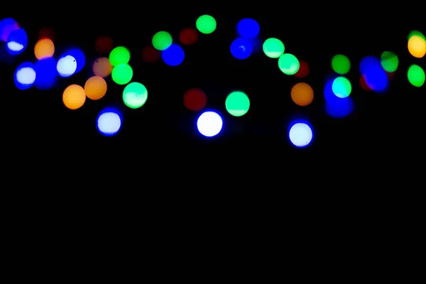 Abstract Wallpaper Digital Background Bokeh Lights — Stock Photo, Image