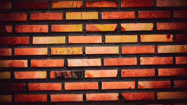 Texture Mur Briques Papier Peint Rustique — Photo