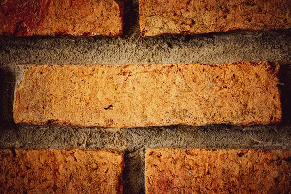 Ceglana Ściana Tekstury Rustykalne Tapety — Zdjęcie stockowe