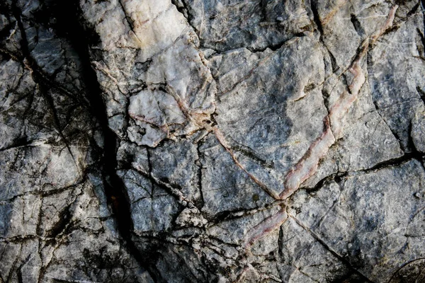 Astratto Strutturato Muro Pietra Scura Come Sfondo — Foto Stock