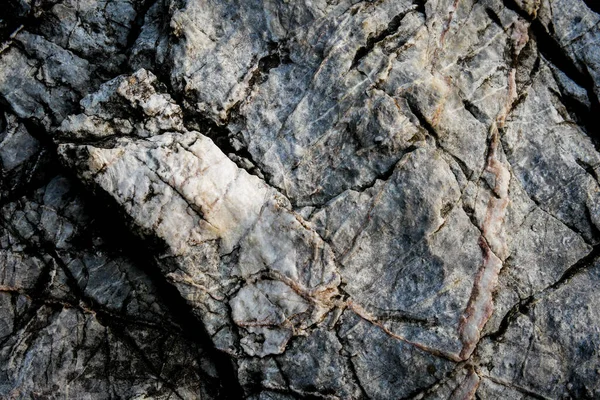Pared Piedra Oscura Texturizada Abstracta Como Fondo — Foto de Stock