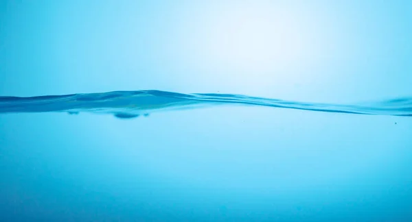 Блакитна Морська Вода Природний Фон Океану Небі Низький Кут Вигляд — стокове фото