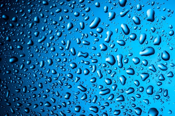 Papel Parede Abstrato Com Gotas Água Vidro — Fotografia de Stock