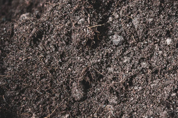 Abstract Background Image Perfect Soil Cultivation — Stock Photo, Image