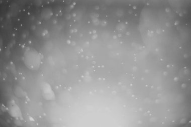 Projenizin arka planı için bulanık bir lensten Bokeh 'in siyah-beyaz görüntüsü.