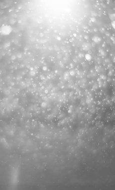 Projenizin arka planı için bulanık bir lensten Bokeh 'in siyah-beyaz görüntüsü.