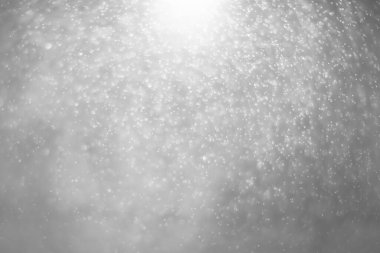 Projenizin arka planı için bulanık bir lensten Bokeh 'in siyah-beyaz görüntüsü.