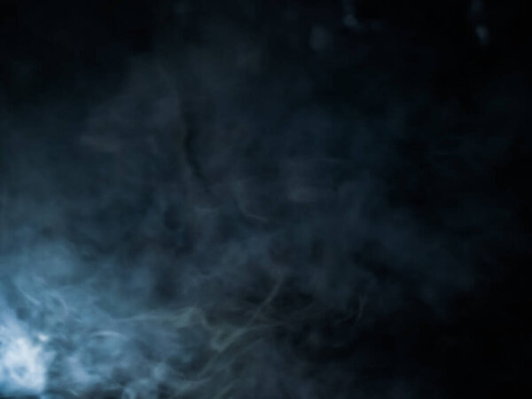 Abstract background image of black background smoke.