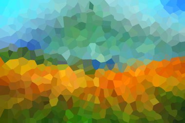 kopyalama alanı olan soyut renkli mozaik arkaplan