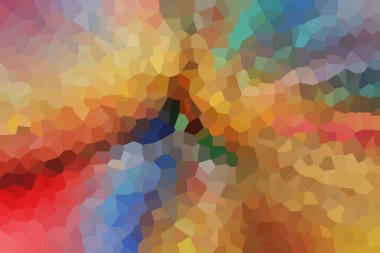 kopyalama alanı olan soyut renkli mozaik arkaplan