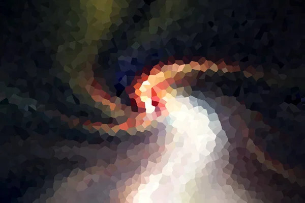 Абстрактний Фон Красивої Барвистої Вихрової — стокове фото