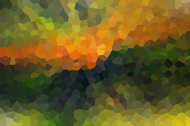 kopyalama alanı olan soyut renkli mozaik arkaplan