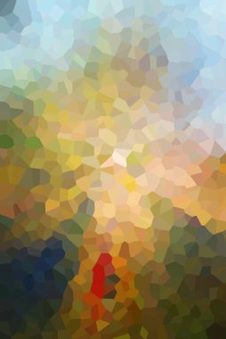 kopyalama alanı olan soyut renkli mozaik arkaplan