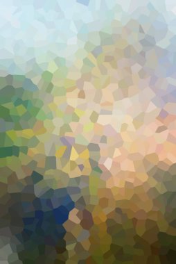 kopyalama alanı olan soyut renkli mozaik arkaplan