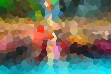 kopyalama alanı olan soyut renkli mozaik arkaplan