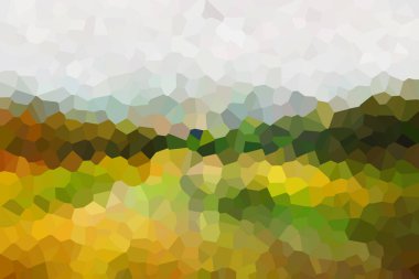 kopyalama alanı olan soyut renkli mozaik arkaplan