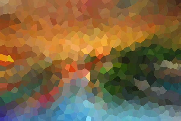 Fundo Mosaico Colorido Abstrato Com Espaço Cópia — Fotografia de Stock