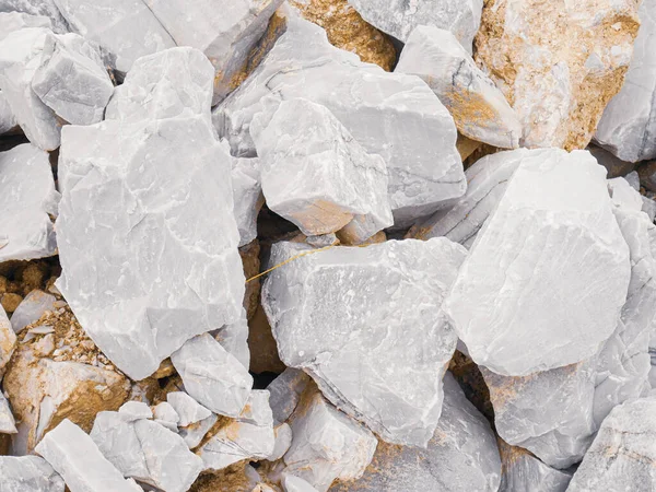 Σβώλοι Gypsum Που Εξορύσσονται Από Ένα Ορυχείο Στην Ταϊλάνδη Είναι — Φωτογραφία Αρχείου