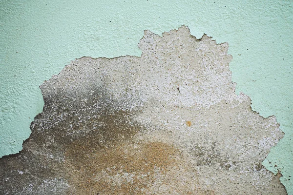 Цементная Стена Которую Отделила Краска Нестандартной Конструкции — стоковое фото