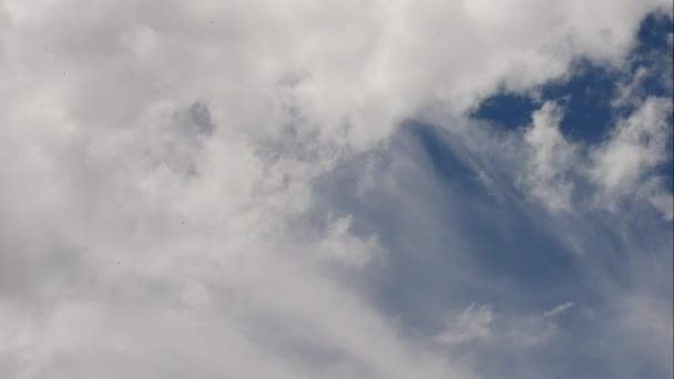 Vista Hermosas Nubes Cielo — Vídeo de stock