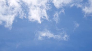 The nature of the sky with moving clouds to use as a background.